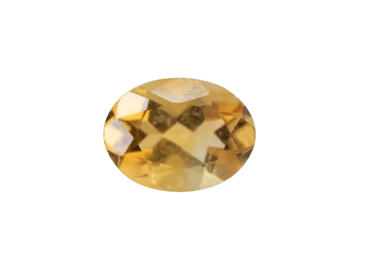Citrine, Oval, 8x6mm