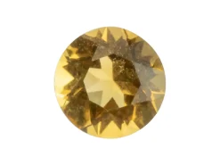 Citrine, Round, 3mm