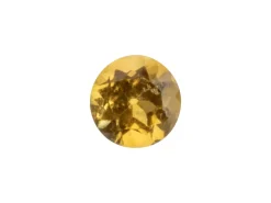 Citrine, Round, 2mm