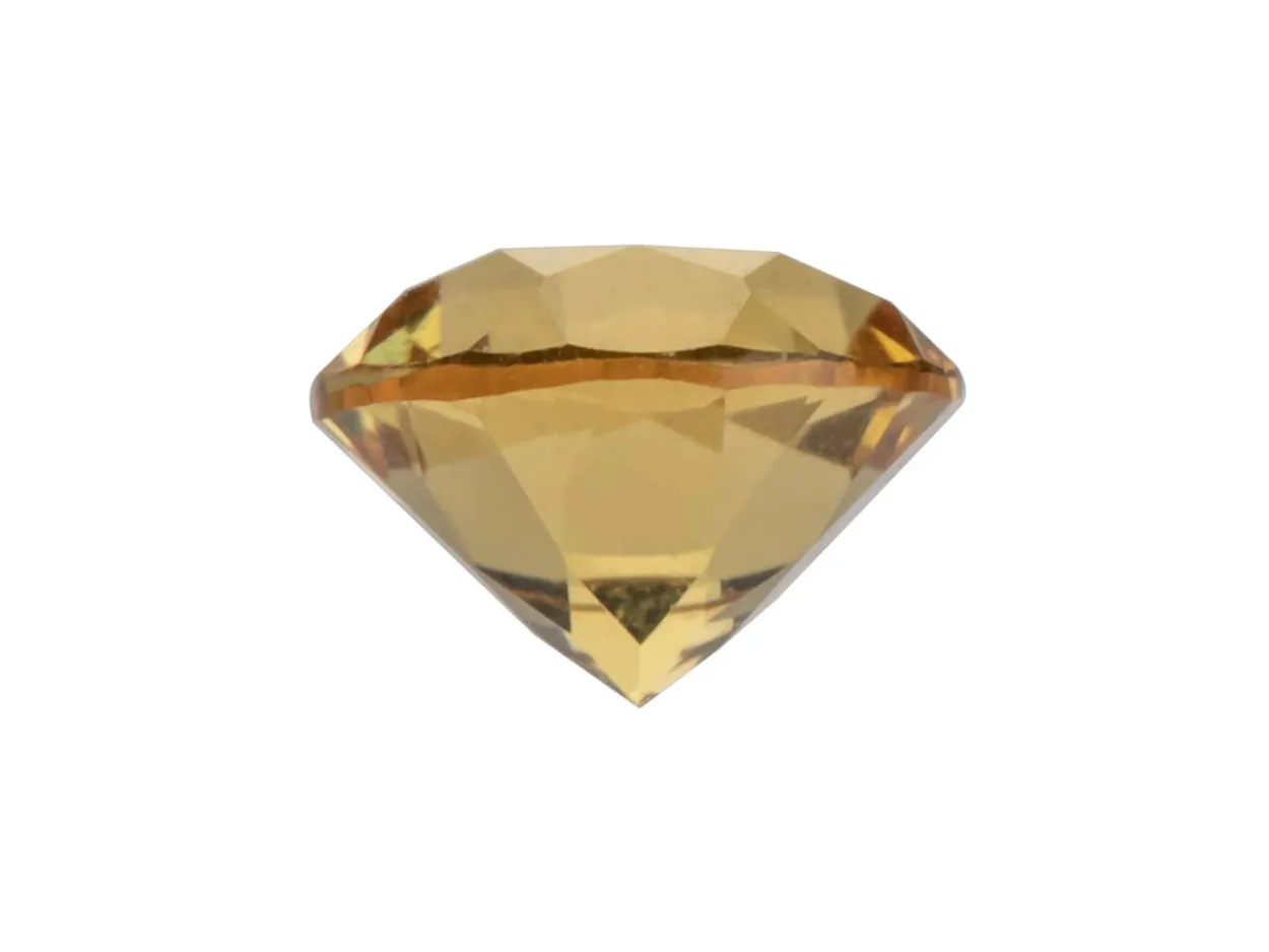 Citrine, Round, 4mm