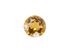 Citrine, Round, 6mm