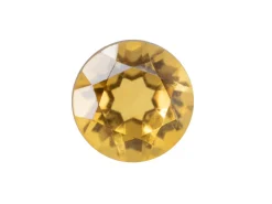Citrine, Round, 3.5mm