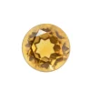 Citrine, Round, 8mm