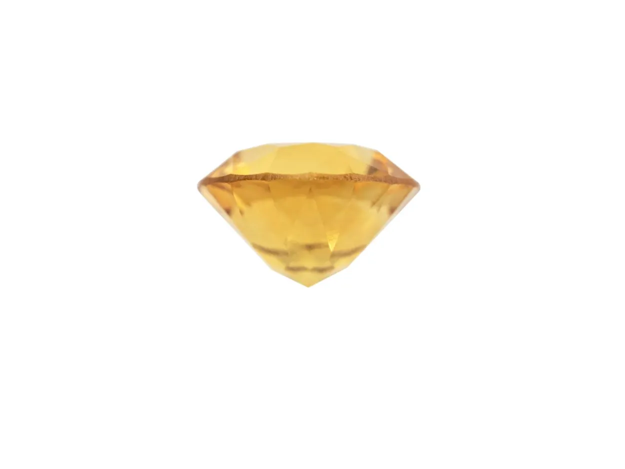 Citrine, Round, 7mm