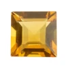 Citrine, Square, 4x4mm