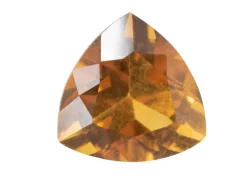 Citrine, Trillion, 6mm