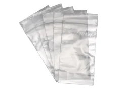 Clear Plastic Bags Extra Small 35x60mm Resealable Pack of 100