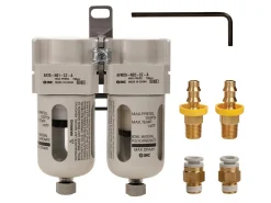 Coalescing Air Filter And Oil Removal Kit For Oil Type Air Compressors And GRSĀ® Systems