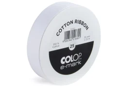 COLOP e-mark go Ribbon 25mm X 25m, 100% Cotton