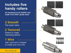 Combination Rolling Mill With 5 Rollers, Value Range