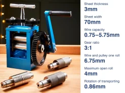 Combination Rolling Mill With 5 Rollers, Value Range