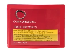 Connoisseurs® Jewellery Wipes Pack of 25 Polishing Wipes