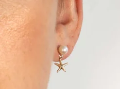 Cooksongold Gold Filled Sea Charm Earrings Jewellery Project
