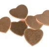 Copper Blanks Medium Heart Pack of 6 18mm