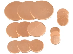 Copper Blanks Mixed Set, Discs Mix 10mm To 25mm