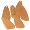 Copper Blanks Off Centre Drop Pack of 6 39mm X 19mm