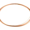 Copper D Shape Wire 1.0mm X 7.5m Half Hard