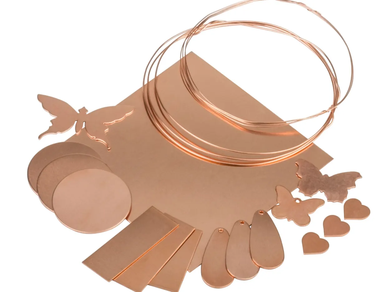Copper Metal Starter Set Assorted Pieces