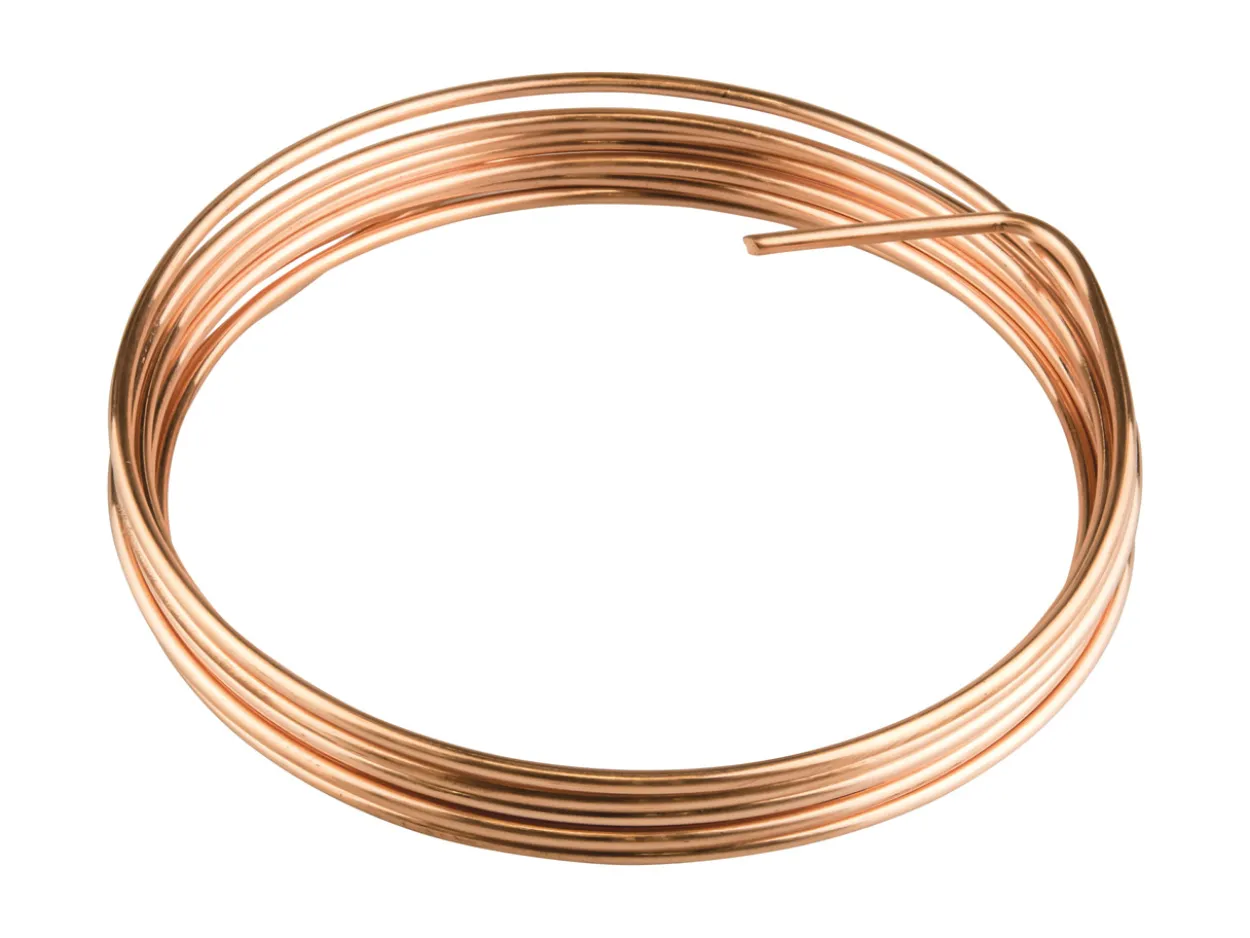 Copper Round Wire 2.0mm X 3m Fully Annealed