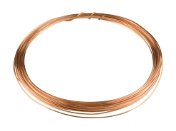 Copper Square Wire 0.6mm X 7.5m Fully Annealed