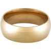 18ct Hazelnut Gold Court Wedding Ring 8.0mm, Size V, 13.8g Medium-weight, Hallmarked, Wall Thickness 2.04mm, 100% Recycled Gold