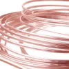 9ct Red Gold D Shape Wire 6.00mm X 2.00mm, 100% Recycled Gold