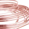 18ct Red Gold D Shape Wire 2.30mm X 1.50mm, 100% Recycled Gold