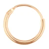 9ct Red Gold 11.0mm Hinged Sleeper Superlight Hoop, 100% Recycled Gold