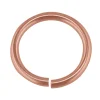 9ct Red Gold Open Jump Ring Heavy 4mm 100% Recycled Gold