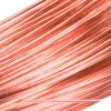 18ct Red Gold Round Wire 0.80mm, 100% Recycled Gold