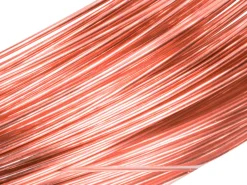 18ct Red Gold Round Wire 0.80mm, 100% Recycled Gold