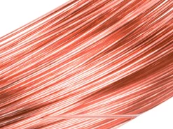 18ct Red Gold Round Wire 0.50mm, 100% Recycled Gold