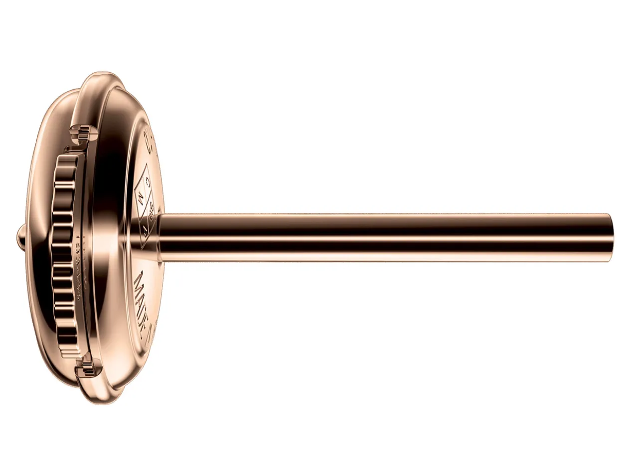 18ct Red Gold Smartlock Ear Fitting