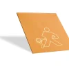 9ct Red Gold Solder Panel Medium 1g 100% Recycled Gold
