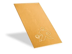 9ct Red Gold Solder Panel Medium 2g 100% Recycled Gold