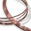 18ct Red Gold Square Wire 3.00mm Fully Annealed, 100% Recycled Gold