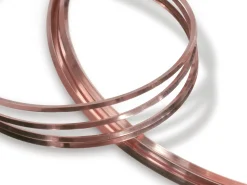 18ct Red Gold Square Wire 6.00mm Fully Annealed, 100% Recycled Gold