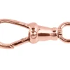 9ct Red Gold Swivel Open Ring, 19mm