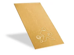 18ct Red Solder Panel Medium 2g 100% Recycled Gold