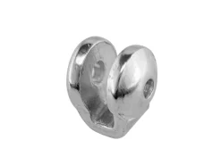 18ct White Gold Ball Joint, Medium 853