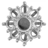 18ct White Gold Cast Setting