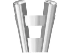 9ct White Gold 4 Claw Double Gallery Collet 5.0mm Medium/heavy