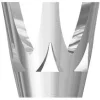 18ct White Gold 6 Claw Rex Collet 4.5mm Medium