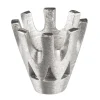 18ct White Gold Collet Cast Rex/bezel 8 Claw 5.0mm