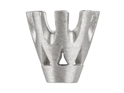 18ct White Gold Collet Cast Rex/bezel 8 Claw 5.0mm