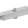 9ct White Gold Cufflink Body Only Lightweight, 100% Recycled Gold
