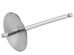18ct White Gold Cup Peg Post 5.0mm