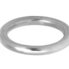 9ct White Gold Halo Wedding Ring 2.0mm, Size L, 2.2g Heavyweight, Hallmarked, Wall Thickness 2.00mm, 100% Recycled Gold