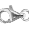 18ct White Gold 11mm Baroque And Jump Ring Trigger A17028, 100% Recycled Gold