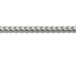 9ct White Gold 1.5mm Franco Chain 20